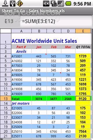 دانلود Documents To Go 4.000 for Android - دانلود نمایش و ویرایش فایلهای آفیس و PDF برای اندروید - سافت گذر