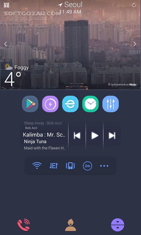 دانلود LINE Launcher 2.4.38 for Android +4.0 - دانلود لانچر زیبا! برای اندروید - سافت گذر