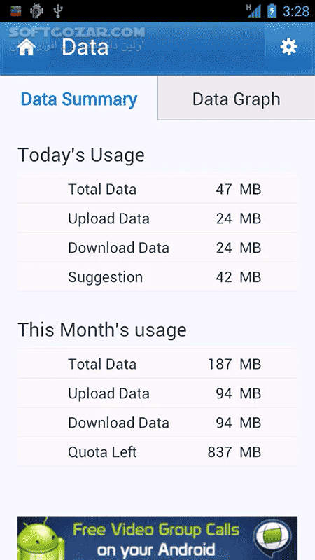 دانلود Dodol Phone 3.0.71 for Android +4.1 - دانلود آنالیز اطلاعات پیام، تماس ، اینترنت برای اندروید - سافت گذر