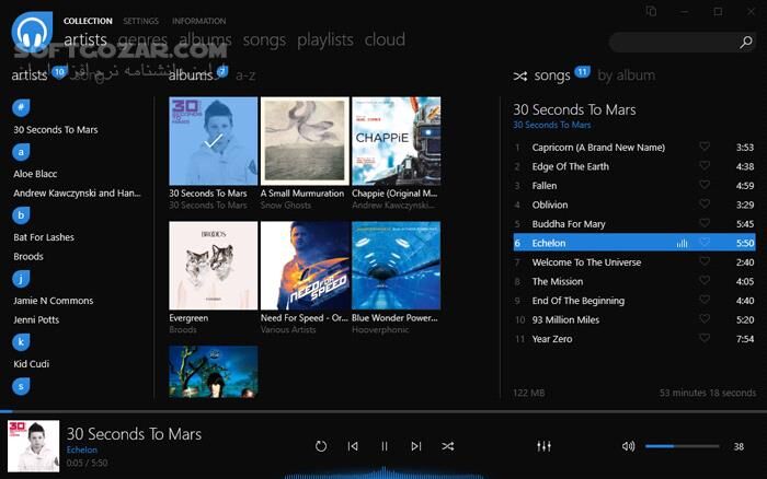 دانلود Dopamine 3.0 - دانلود پلیر موسیقی - سافت گذر