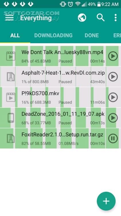 دانلود Download Accelerator Plus 20191022 for Android +5.0 - دانلود دانلود منیجر حرفه ای برای اندروید - سافت گذر