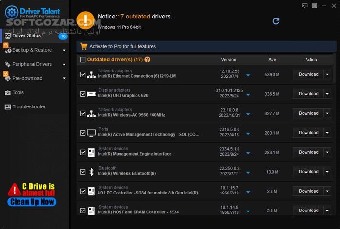 دانلود Driver Talent Pro 8.1.12.72 - دانلود آپدیت اتوماتیک درایورها - سافت گذر