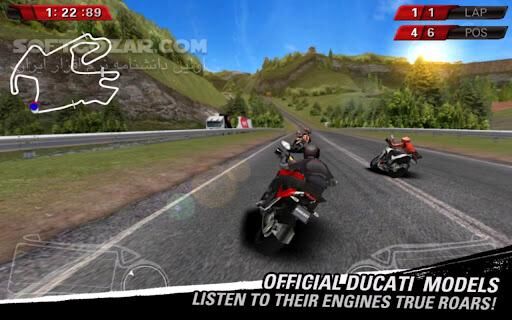 دانلود Ducati Challenge 1.20 for Android +2.3 - دانلود مسابقات موتور سواری دوکاتی برای اندروید - سافت گذر
