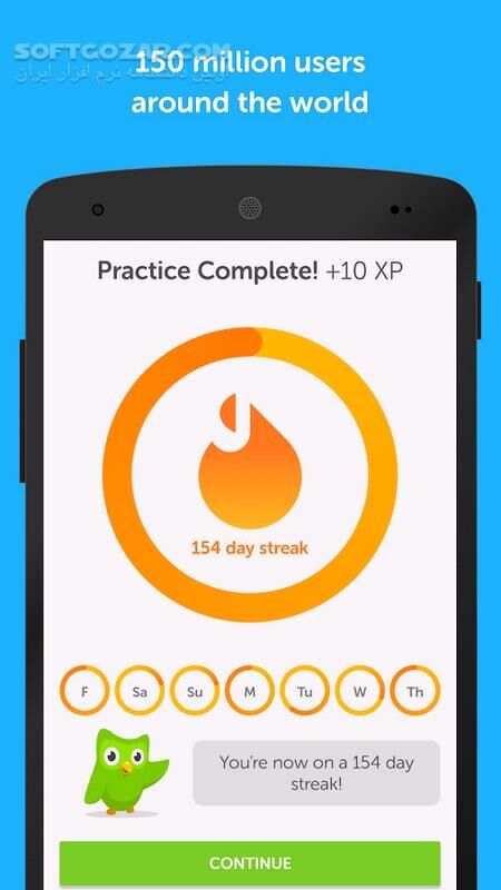 دانلود Duolingo: Learn Languages 6.57.3 for Android +10 - دانلود دولینگو برای اندروید - سافت گذر