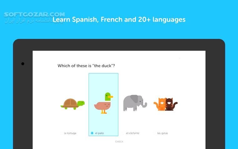 دانلود Duolingo: Learn Languages 6.57.3 for Android +10 - دانلود دولینگو برای اندروید - سافت گذر