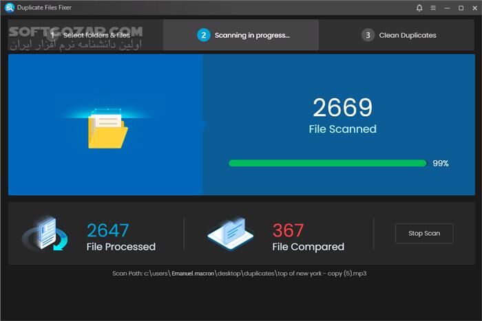 دانلود Duplicate Files Fixer 1.2.1.661 - دانلود شناسایی و حذف فایل های تکراری - سافت گذر