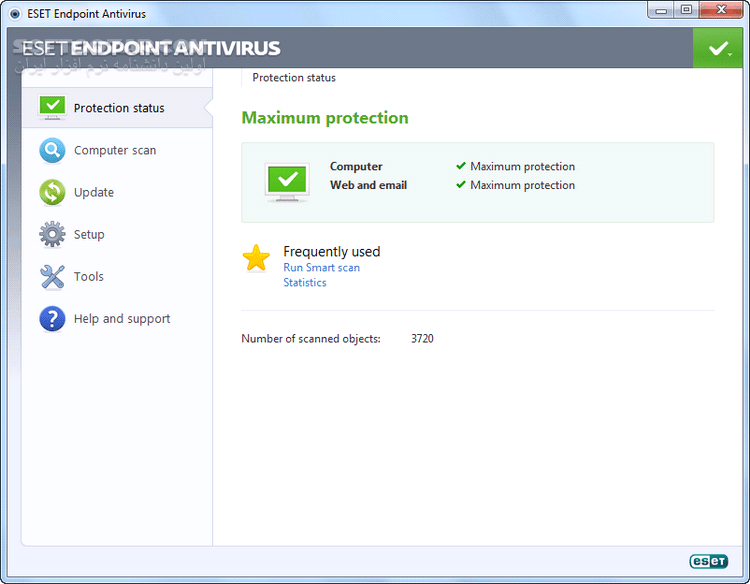 دانلود ESET Endpoint Antivirus 5.0.2272.7 x86/x64 - دانلود نود 32 اندپوینت آنتی ویروس 5 - سافت گذر