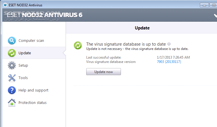 دانلود ESET NOD32 Antivirus 6.0.316.0 x86/x64 (Update 12000) 2015-07-27 - دانلود نود 32 آنتی ویروس 6 - سافت گذر
