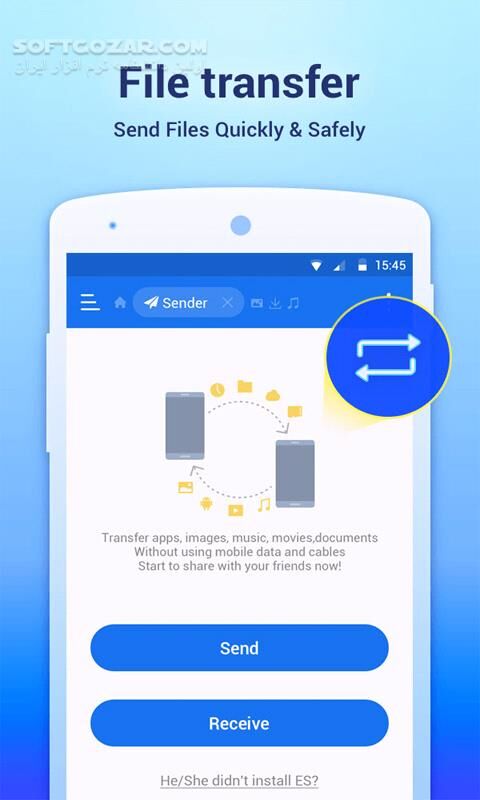 دانلود ES File Explorer 4.4.3.3 + Mod + Mod Lite for Android +4.4 - دانلود فایل منیجر ای اس برای اندروید - سافت گذر