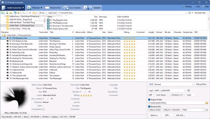 دانلود EZ CD Audio Converter 12.2.0.1 - دانلود مبدل فایل‌های صوتی - سافت گذر