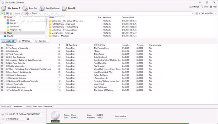 دانلود EZ CD Audio Converter 12.2.0.1 - دانلود مبدل فایل‌های صوتی - سافت گذر