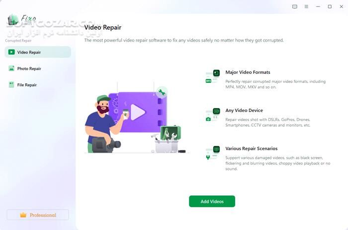 دانلود EaseUS Fixo 4.1.0 Build 20251124 + Technician - دانلود تعمیر فیلم‌ها و عکس‌های خراب - سافت گذر