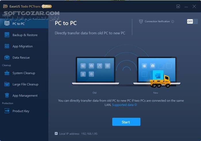 دانلود EaseUS Todo PCTrans Technician 14.2.2 - دانلود انتقال فایل ها به کامپیوتر جدید - سافت گذر