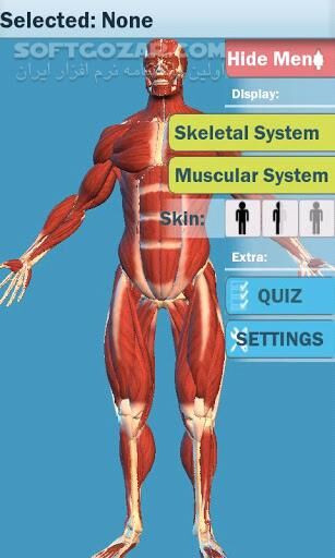 دانلود Easy Anatomy 3D 5.0 for Android - دانلود آناتومی سه بعدی و کامل بدن برای اندروید - سافت گذر