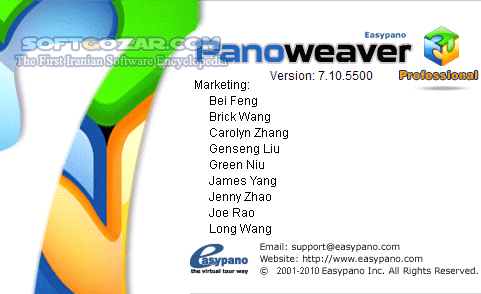 دانلود Easypano Tourweaver Professional 7.98.181016 / PanoWeaver 10.03.200416 / PanoWalker 2.00.111102 / ModelWeaver 3.00.090729 - دانلود نرم افزار ساخت تصاویر 360 در 180 درجه و تور مجازی - سافت گذر