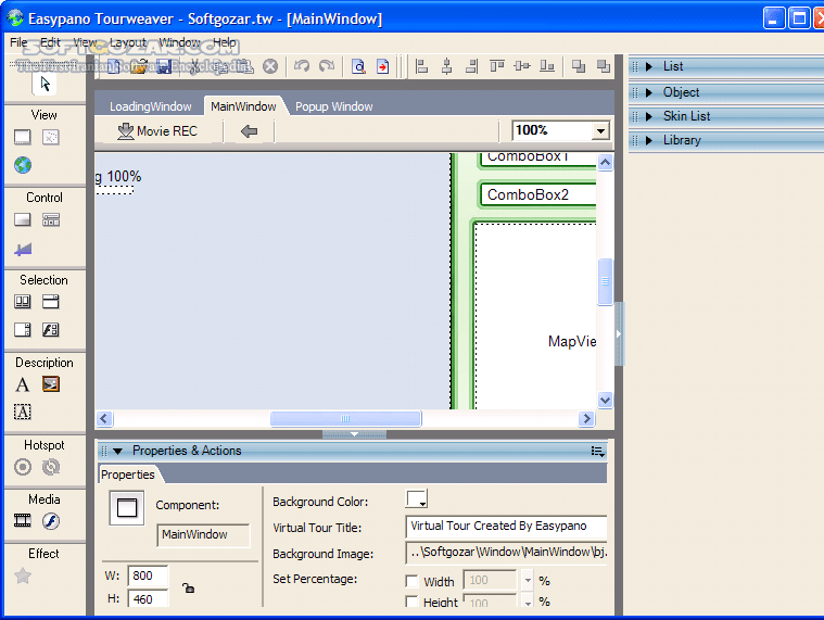 دانلود Easypano Tourweaver Professional 7.98.181016 / PanoWeaver 10.03.200416 / PanoWalker 2.00.111102 / ModelWeaver 3.00.090729 - دانلود نرم افزار ساخت تصاویر 360 در 180 درجه و تور مجازی - سافت گذر
