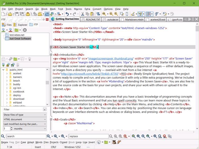 دانلود EditPad Pro 8.5.3 - دانلود ویرایشگر متن - سافت گذر