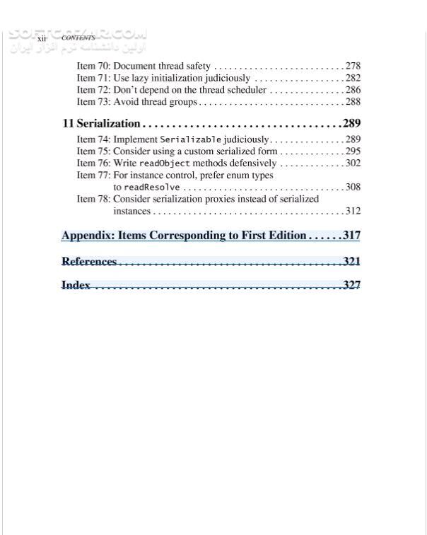 دانلود Effective Java (2nd Edition) - دانلود کتاب آموزش جاوا - سافت گذر