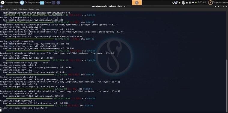 دانلود توزیع لینوکس امپراطور Emperor-OS Linux 2.5 LTS - دانلود توزیع لینوکس امپراطور - سافت گذر