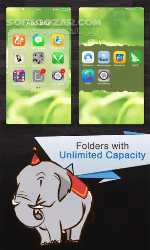 دانلود Espier Launcher 3.4.0 for Android +2.2 - دانلود لانچر شبیه سازی شده سیستم عامل iOS برای اندروید - سافت گذر
