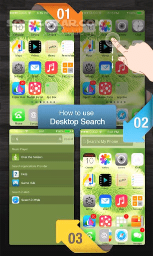 دانلود Espier Launcher 3.4.0 for Android +2.2 - دانلود لانچر شبیه سازی شده سیستم عامل iOS برای اندروید - سافت گذر
