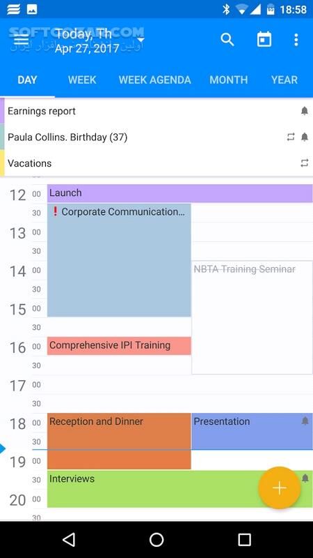 دانلود EssentialPIM Pro 5.7.3for Android +4.0.3 - دانلود مدیریت اطلاعات شخصی برای اندروید - سافت گذر