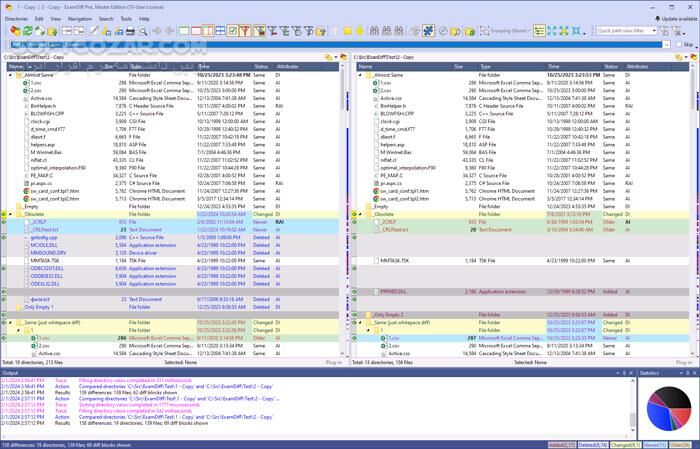 دانلود ExamDiff Pro Master Edition 16.0.1.16 - دانلود مقایسه فایل‌ها و فولدرها - سافت گذر