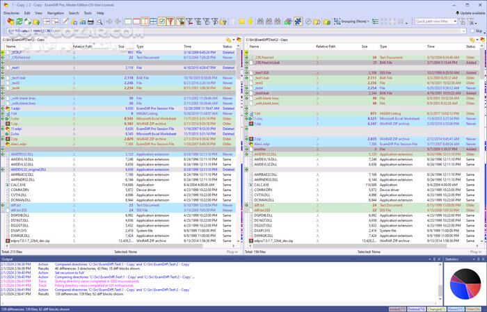 دانلود ExamDiff Pro Master Edition 16.0.1.16 - دانلود مقایسه فایل‌ها و فولدرها - سافت گذر