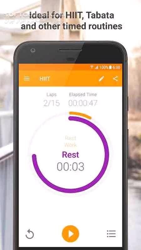دانلود Exercise Timer Premium 7.022 For Android +4.0.3 - دانلود تایمر ورزشی برای اندروید - سافت گذر
