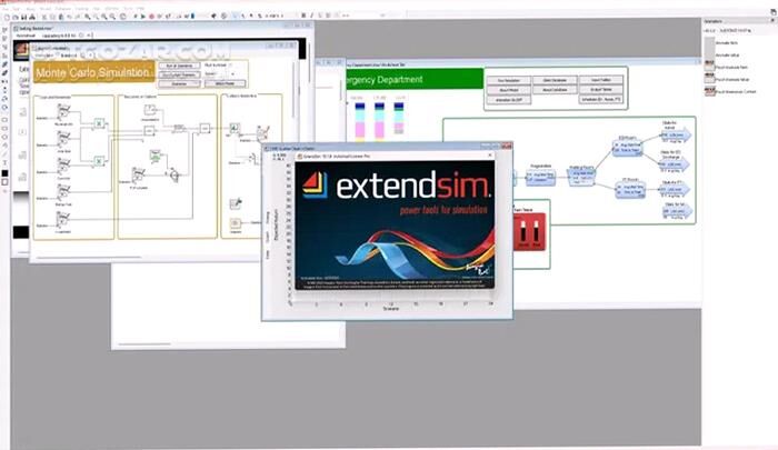 دانلود ExtendSim Pro 2024R1 (x64) - دانلود شبیه سازی فرایندهای پیچیده - سافت گذر