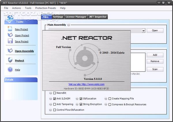 دانلود Eziriz .NET Reactor 7.0.0.0 - دانلود محافظت از کدهای Net. - سافت گذر