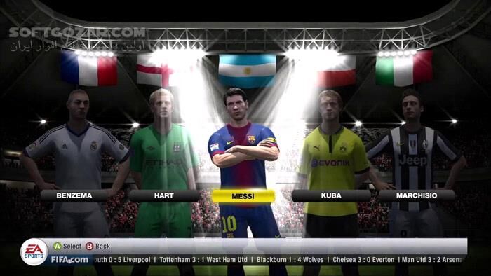 دانلود FIFA 15 - Ultimate Team Edition - دانلود بازی فیفا 15 | کامل‌ترین نسخه دارای آخرین آپدیت‌ها و جابجایی‌ها - سافت گذر