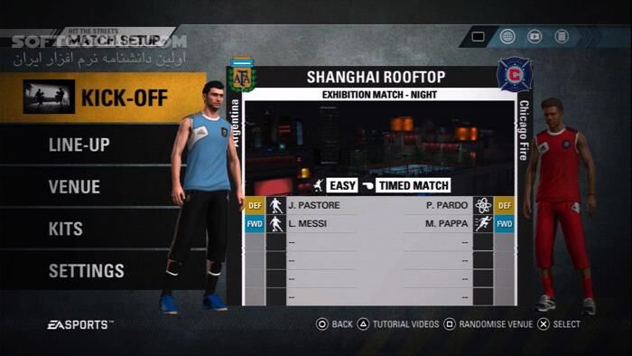 دانلود FIFA Street for PlayStation 3 + Xbox 360 - دانلود بازی فوتبال خیابانی فیفا استریت - سافت گذر