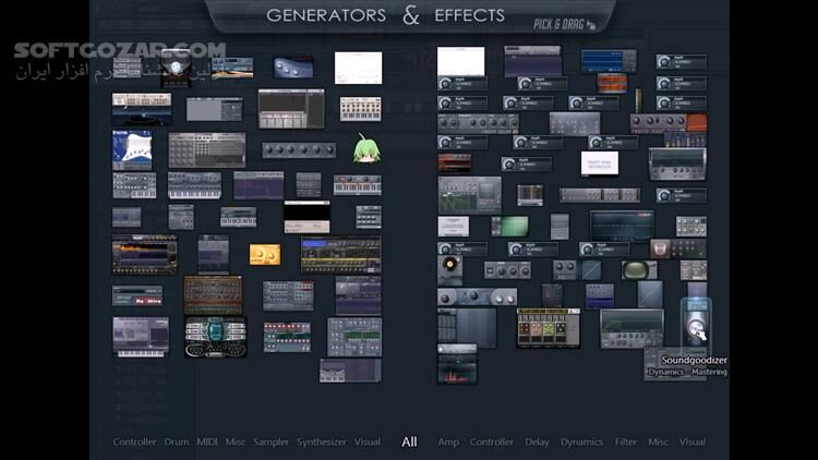دانلود فیلم‌های آموزش اف‌ال استودیو FL Studio به زبان فارسی - دانلود آموزش اف ال استودیو - سافت گذر