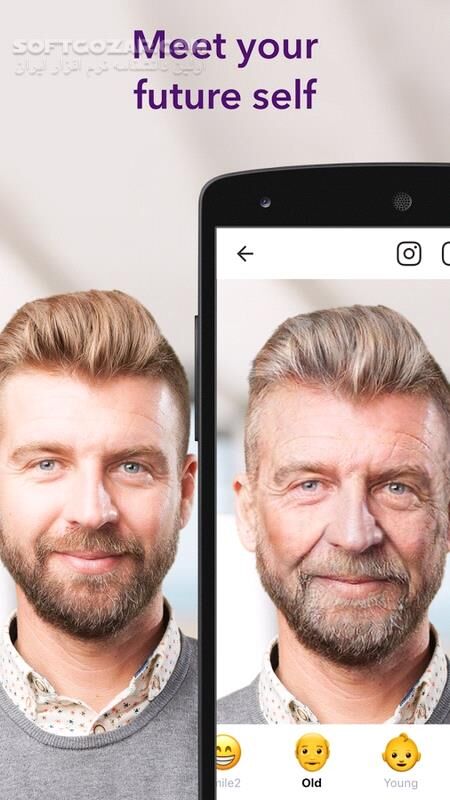 دانلود FaceApp Pro 12.7.5.1 for Android +8.0 - دانلود فیس اپ تغییر صورت برای اندروید - سافت گذر