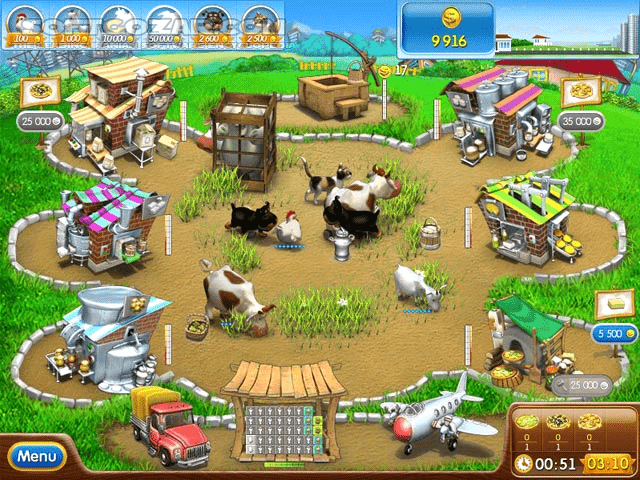 دانلود Farm Frenzy Pizza Party - دانلود بازی فارم فرنزی - سافت گذر