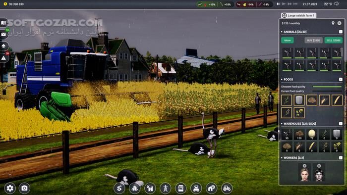 دانلود Farm Manager 2021 - Agrotourism - دانلود بازی شبیه ساز کشاورزی برای کامپیوتر - سافت گذر