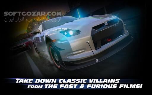 دانلود Fast & Furious 6 v4.1.2 / Legacy 3.0.2 for Android +2.3 - دانلود بازی مسابقات سرعت برای اندروید - سافت گذر