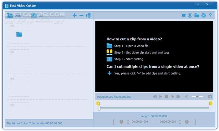 دانلود Fast Video Cutter Joiner 6.9.3 - دانلود برش و ادغام فیلم ها - سافت گذر