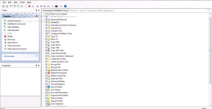 دانلود FileMenu Tools 8.6.0 - دانلود سفارشی سازی منوی راست کلیک ویندوز اکسپلورر - سافت گذر