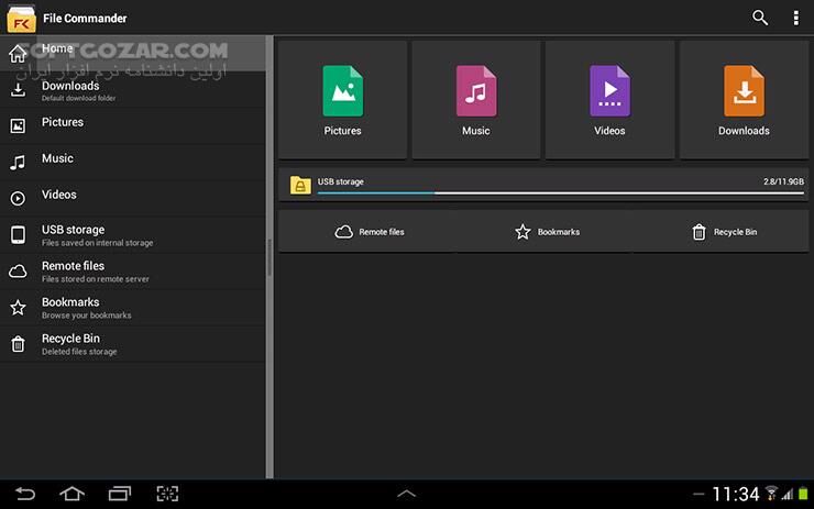 دانلود File Commander 10.0.52134 for Android +7.0 - دانلود فایل منیجر کامندر برای اندروید - سافت گذر