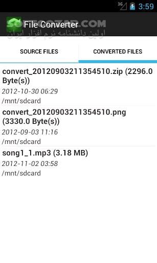 دانلود File Converter 5.0.12 for Android +2.1 - دانلود تبدیل کننده آنلاین قدرتمند برای اندروید - سافت گذر
