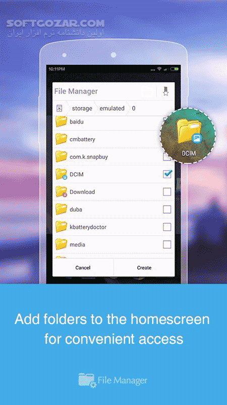 دانلود File Manager Premium 2.7.6 for Android +5.0 - دانلود مدیریت فایل برای اندروید - سافت گذر