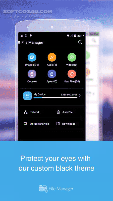 دانلود File Manager Premium 2.7.6 for Android +5.0 - دانلود مدیریت فایل برای اندروید - سافت گذر