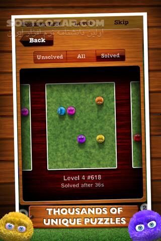 دانلود Fling! 1.1.4.2 for Android - دانلود بازی با گلوله های پشمالو!! برای اندروید - سافت گذر