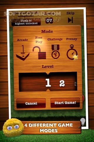 دانلود Fling! 1.1.4.2 for Android - دانلود بازی با گلوله های پشمالو!! برای اندروید - سافت گذر