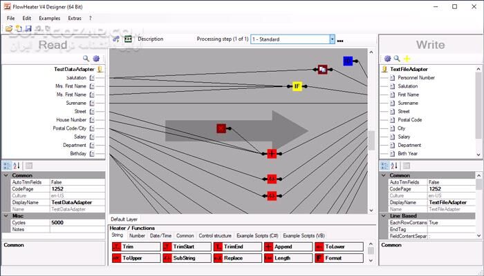 دانلود FlowHeater 4.5.1 - دانلود اتصال دیتابیس‌های مختلف به یکدیگر - سافت گذر