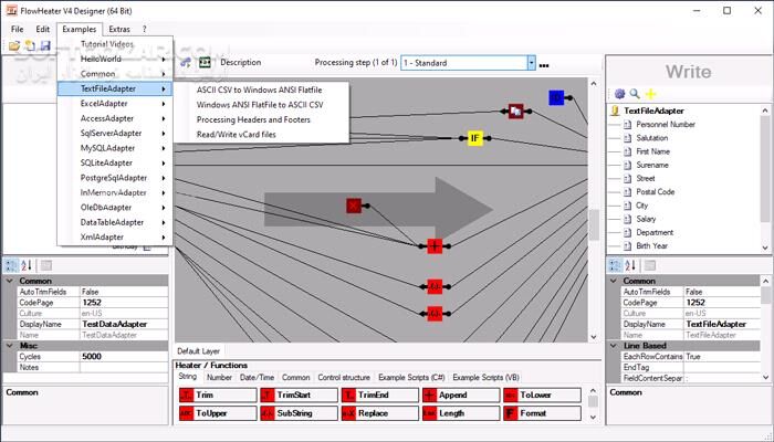 دانلود FlowHeater 4.5.1 - دانلود اتصال دیتابیس‌های مختلف به یکدیگر - سافت گذر