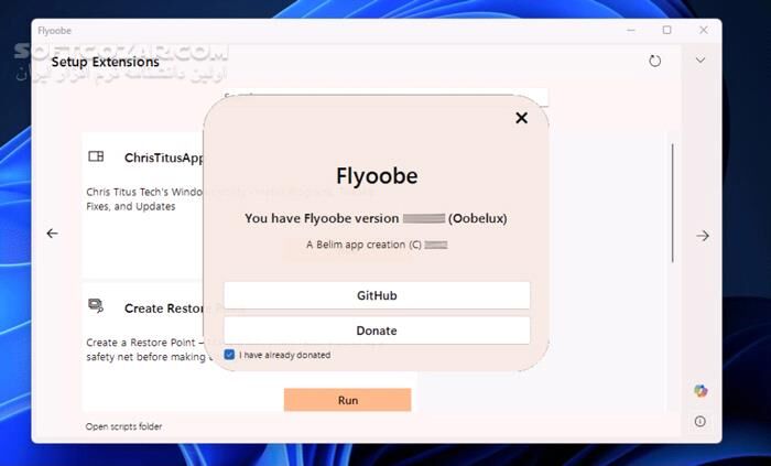 دانلود Flyoobe (Flyby11) 2.2.812 - دانلود رفع محدودیت‌های نصب ویندوز 11 - سافت گذر