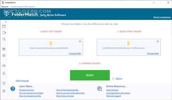دانلود FolderMatch 5.0.1.0 - دانلود مقایسه پوشه‌ها - سافت گذر